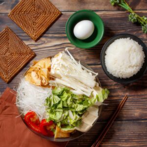 素食鍋（蛋）